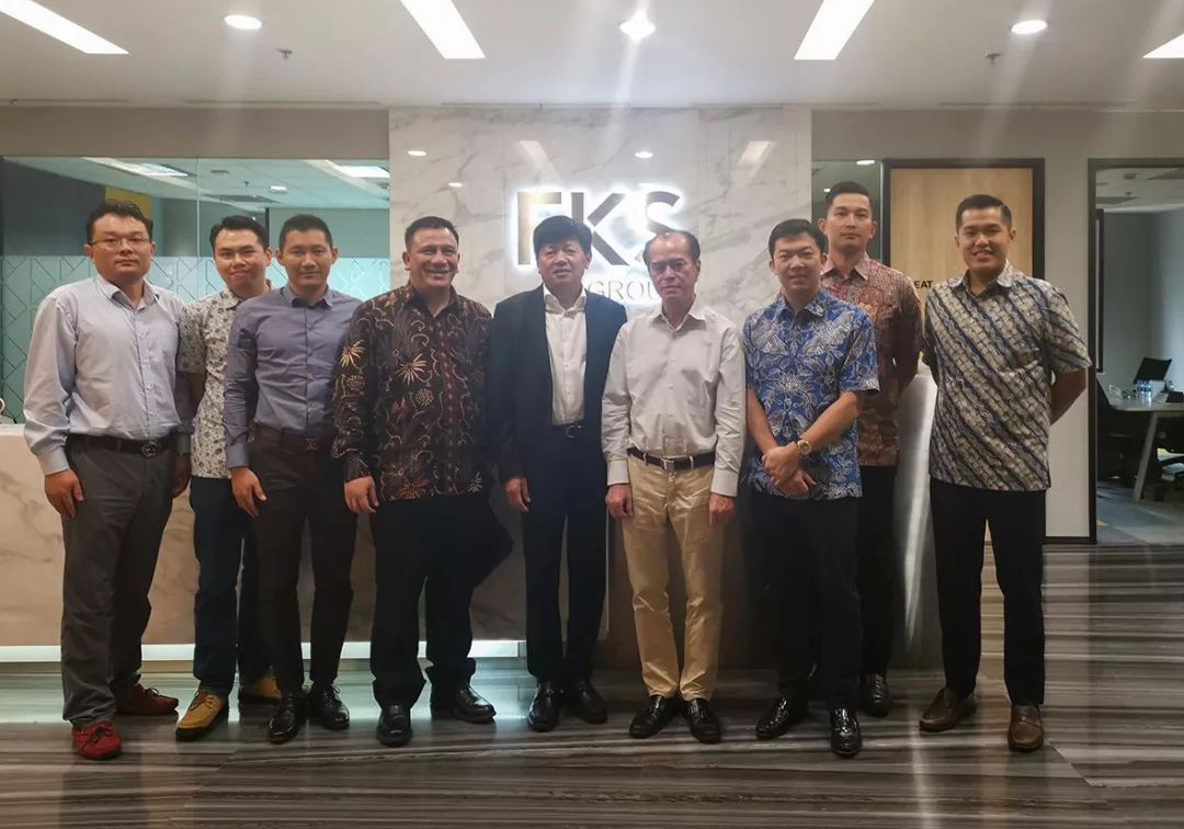公司董事长笪鸿鹄赴印度尼西亚和马来西亚分公司考察